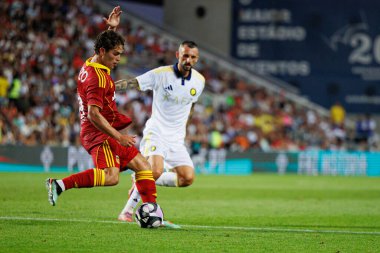 Brandon Aguilera ve Marcelo Brozoviç, Al-Nassr Futbol Kulübü ile Rio Ave FC (Maciej Rogowski)