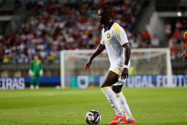 Al-Nassr Futbol Kulübü ve Rio Ave FC (Maciej Rogowski) arasındaki dostça maç sırasında Sadio Mane görüldü.)