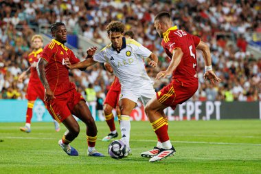 Jonathan Panzo, Joao Felix ve Andreas Ndoj Al-Nassr Futbol Kulübü ile Rio Ave FC (Maciej Rogowski)