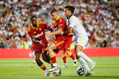 Jonathan Panzo, Joao Felix ve Andreas Ndoj Al-Nassr Futbol Kulübü ile Rio Ave FC (Maciej Rogowski)