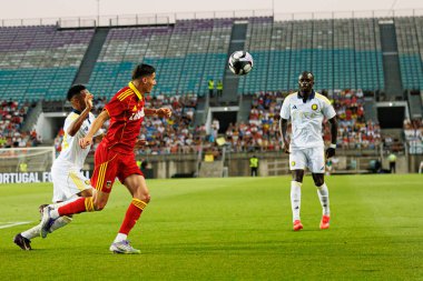 Aymen Yahya ve Marios Vrousai, Al-Nassr Futbol Kulübü ile Rio Ave FC (Maciej Rogowski)