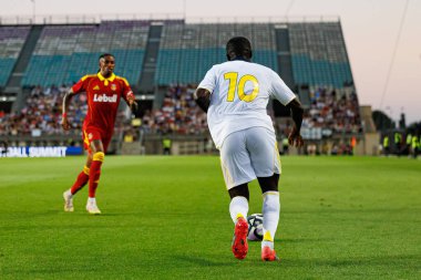 Al-Nassr Futbol Kulübü ve Rio Ave FC (Maciej Rogowski) arasındaki dostça maç sırasında Sadio Mane görüldü.)