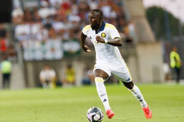 Al-Nassr Futbol Kulübü ve Rio Ave FC (Maciej Rogowski) arasındaki dostça maç sırasında Sadio Mane görüldü.)