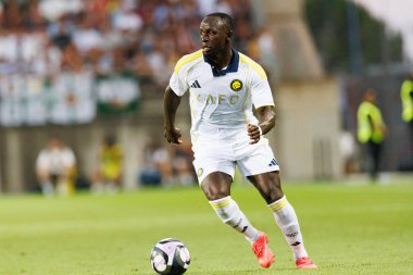 Al-Nassr Futbol Kulübü ve Rio Ave FC (Maciej Rogowski) arasındaki dostça maç sırasında Sadio Mane görüldü.)