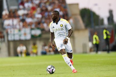 Al-Nassr Futbol Kulübü ve Rio Ave FC (Maciej Rogowski) arasındaki dostça maç sırasında Sadio Mane görüldü.)