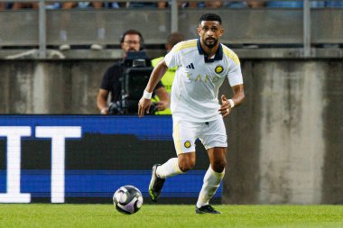 Abdullah Al-Amri, Al-Nassr Futbol Kulübü ile Rio Ave FC (Maciej Rogowski) arasında oynanan dostluk maçı sırasında görüldü.)