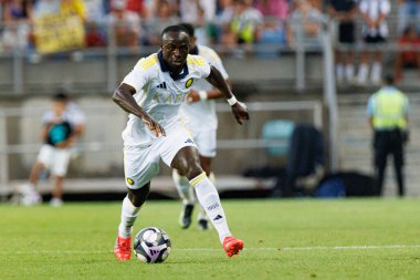 Al-Nassr Futbol Kulübü ve Rio Ave FC (Maciej Rogowski) arasındaki dostça maç sırasında Sadio Mane görüldü.)