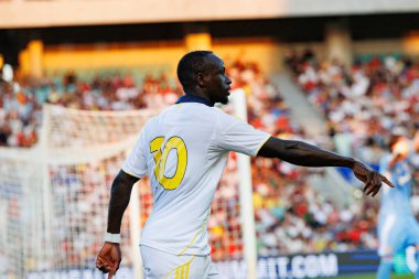 Al-Nassr Futbol Kulübü ve Rio Ave FC (Maciej Rogowski) arasındaki dostça maç sırasında Sadio Mane görüldü.)