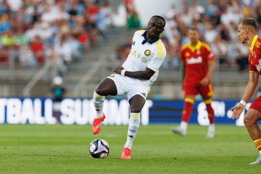 Al-Nassr Futbol Kulübü ve Rio Ave FC (Maciej Rogowski) arasındaki dostça maç sırasında Sadio Mane görüldü.)