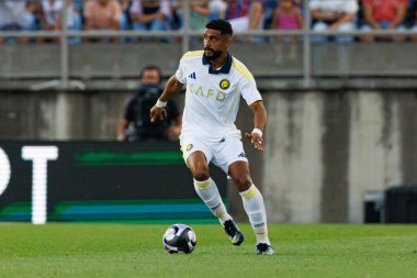 Abdullah Al-Amri, Al-Nassr Futbol Kulübü ile Rio Ave FC (Maciej Rogowski) arasında oynanan dostluk maçı sırasında görüldü.)