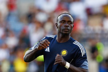 Al-Nassr Futbol Kulübü ve Rio Ave FC (Maciej Rogowski) arasındaki dostça maç sırasında Sadio Mane görüldü.)