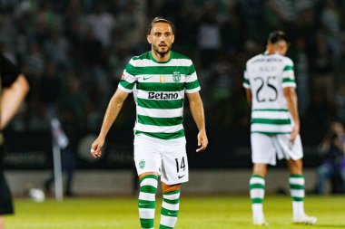 Giorgi Kochorashvili, Liga Portekiz maçı sırasında Estadio Belediyesi Rio Maior 'daki Casa Pia ve Sporting CP takımları arasında görüldü (Maciej Rogowski)