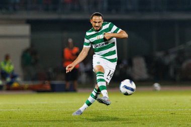 Giorgi Kochorashvili, Liga Portekiz maçı sırasında Estadio Belediyesi Rio Maior 'daki Casa Pia ve Sporting CP takımları arasında görüldü (Maciej Rogowski)