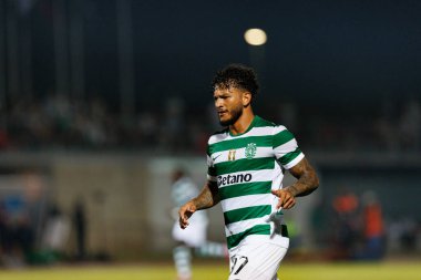 Luis Suarez, Liga Portekiz maçı sırasında Estadio Belediyesi Rio Maior 'daki Casa Pia ve Sporting CP takımları arasında görüldü (Maciej Rogowski)