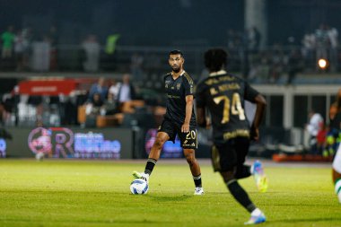 Yassin Oukili, Liga Portekiz maçı sırasında Estadio Belediyesi Rio Maior 'daki Casa Pia ve Sporting CP takımları arasında görüldü (Maciej Rogowski)