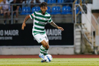 Luis Suarez, Liga Portekiz maçı sırasında Estadio Belediyesi Rio Maior 'daki Casa Pia ve Sporting CP takımları arasında görüldü (Maciej Rogowski)