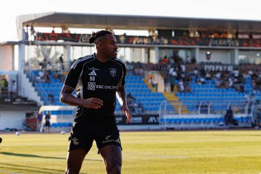 Cassiano, Liga Portekiz maçı sırasında Estadio Belediyesi Rio Maior 'da Casa Pia ve Sporting CP takımları arasında görüldü (Maciej Rogowski)
