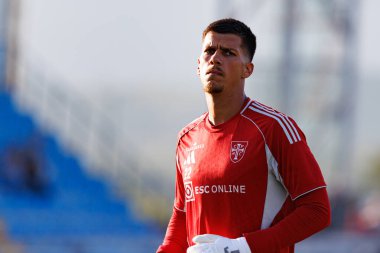 Daniel Azevedo, Liga Portekiz maçı sırasında Estadio Belediyesi Rio Maior 'daki Casa Pia ve Sporting CP takımları arasında görüldü (Maciej Rogowski)