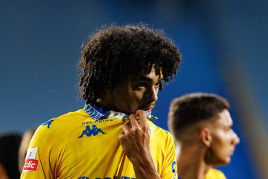 Tiago Brito, Liga Portekiz maçı sırasında GD Estoril Praia ve CF Estrela Amadora (Maciej Rogowski)