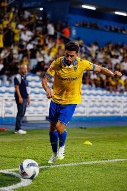 Liga Portekiz maçı sırasında GD Estoril Praia ve CF Estrela Amadora (Maciej Rogowski)