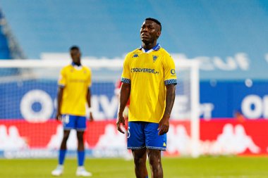 Patrick de Paula, Liga Portekiz maçı sırasında GD Estoril Praia ve CF Estrela Amadora (Maciej Rogowski)