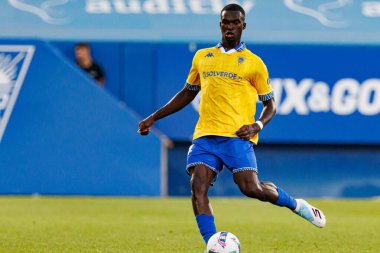 Kevin Boma Liga Portekiz maçı sırasında GD Estoril Praia ve CF Estrela Amadora (Maciej Rogowski)