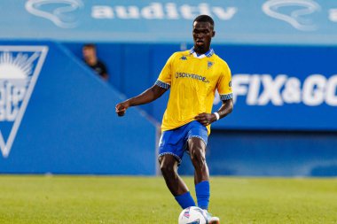 Kevin Boma Liga Portekiz maçı sırasında GD Estoril Praia ve CF Estrela Amadora (Maciej Rogowski)