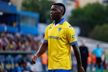 Patrick de Paula, Liga Portekiz maçı sırasında GD Estoril Praia ve CF Estrela Amadora (Maciej Rogowski)