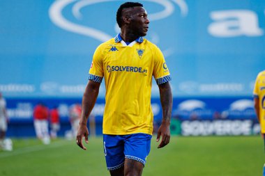 Patrick de Paula, Liga Portekiz maçı sırasında GD Estoril Praia ve CF Estrela Amadora (Maciej Rogowski)