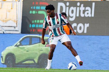 Abraham Marcus, Liga Portekiz maçı sırasında GD Estoril Praia ve CF Estrela Amadora (Maciej Rogowski)