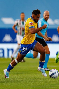 Liga Portekiz maçında GD Estoril Praia ve CF Estrela Amadora (Maciej Rogowski) takımları arasında Rafik Guitane görüldü)