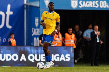 Kevin Boma Liga Portekiz maçı sırasında GD Estoril Praia ve CF Estrela Amadora (Maciej Rogowski)