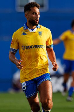 Liga Portekiz maçında GD Estoril Praia ve CF Estrela Amadora (Maciej Rogowski) takımları arasında Rafik Guitane görüldü)