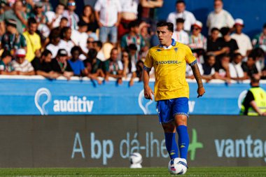 Pedro Amaral Liga Portekiz maçı sırasında GD Estoril Praia ve CF Estrela Amadora (Maciej Rogowski)