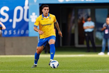 Pedro Amaral Liga Portekiz maçı sırasında GD Estoril Praia ve CF Estrela Amadora (Maciej Rogowski)