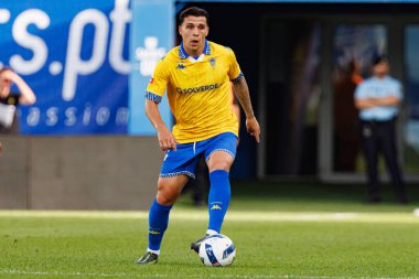 Pedro Amaral Liga Portekiz maçı sırasında GD Estoril Praia ve CF Estrela Amadora (Maciej Rogowski)