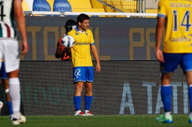 Pedro Carvalho, Liga Portekiz maçı sırasında GD Estoril Praia ve CF Estrela Amadora (Maciej Rogowski)