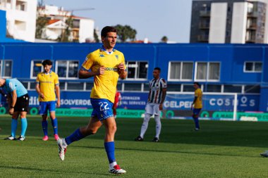 Pedro Carvalho, Liga Portekiz maçı sırasında GD Estoril Praia ve CF Estrela Amadora (Maciej Rogowski)
