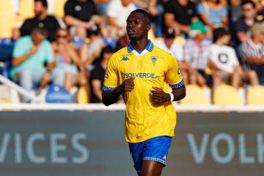 Kevin Boma Liga Portekiz maçı sırasında GD Estoril Praia ve CF Estrela Amadora (Maciej Rogowski)