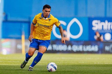 Pedro Amaral Liga Portekiz maçı sırasında GD Estoril Praia ve CF Estrela Amadora (Maciej Rogowski)