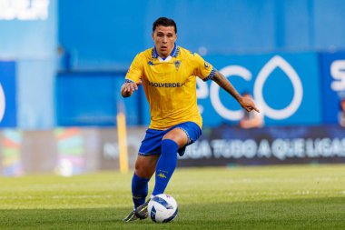 Pedro Amaral Liga Portekiz maçı sırasında GD Estoril Praia ve CF Estrela Amadora (Maciej Rogowski)