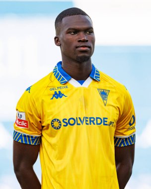 Kevin Boma Liga Portekiz maçı sırasında GD Estoril Praia ve CF Estrela Amadora (Maciej Rogowski)