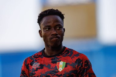 Alex Sola Liga Portekiz maçı sırasında GD Estoril Praia ve CF Estrela Amadora (Maciej Rogowski)