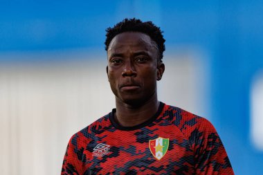 Alex Sola Liga Portekiz maçı sırasında GD Estoril Praia ve CF Estrela Amadora (Maciej Rogowski)