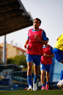 Joao Carvalho Liga Portekiz maçı sırasında GD Estoril Praia ve CF Estrela Amadora (Maciej Rogowski)