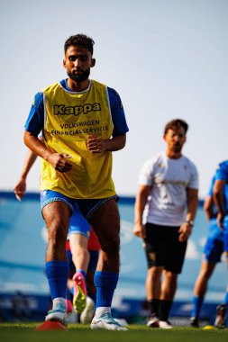 Liga Portekiz maçında GD Estoril Praia ve CF Estrela Amadora (Maciej Rogowski) takımları arasında Rafik Guitane görüldü)