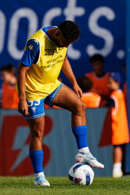 Liga Portekiz maçında GD Estoril Praia ve CF Estrela Amadora (Maciej Rogowski) takımları arasında Rafik Guitane görüldü)