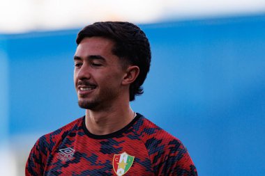 Guilherme Montoia, Liga Portekiz maçı sırasında GD Estoril Praia ve CF Estrela Amadora (Maciej Rogowski)