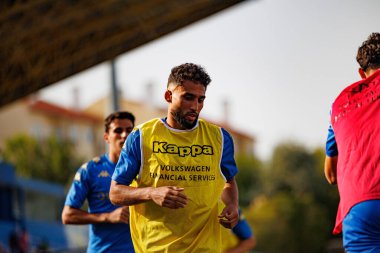  Liga Portekiz maçında GD Estoril Praia ve CF Estrela Amadora (Maciej Rogowski) takımları arasında Rafik Guitane görüldü)