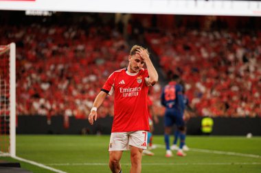 Kerem Akturkoglu Şampiyonlar Ligi üçüncü tur eleme maçında SL Benfica ve OGC Nice (Maciej Rogowski)